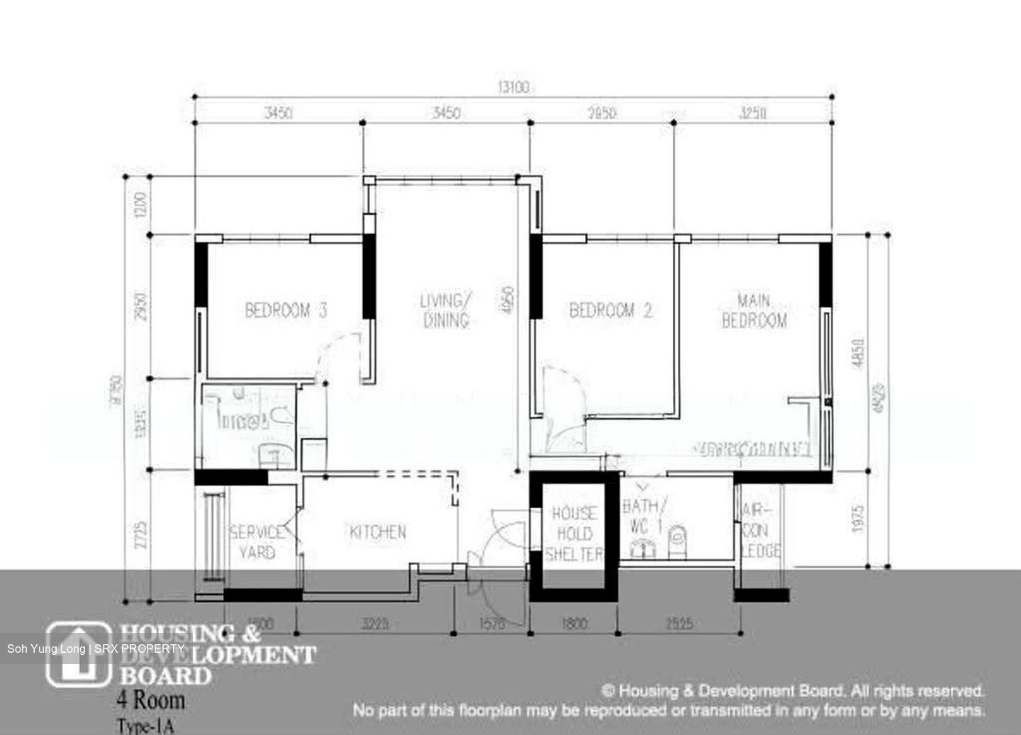 Blk 115A Alkaff Lakeview (Toa Payoh), HDB 4 Rooms #632407701